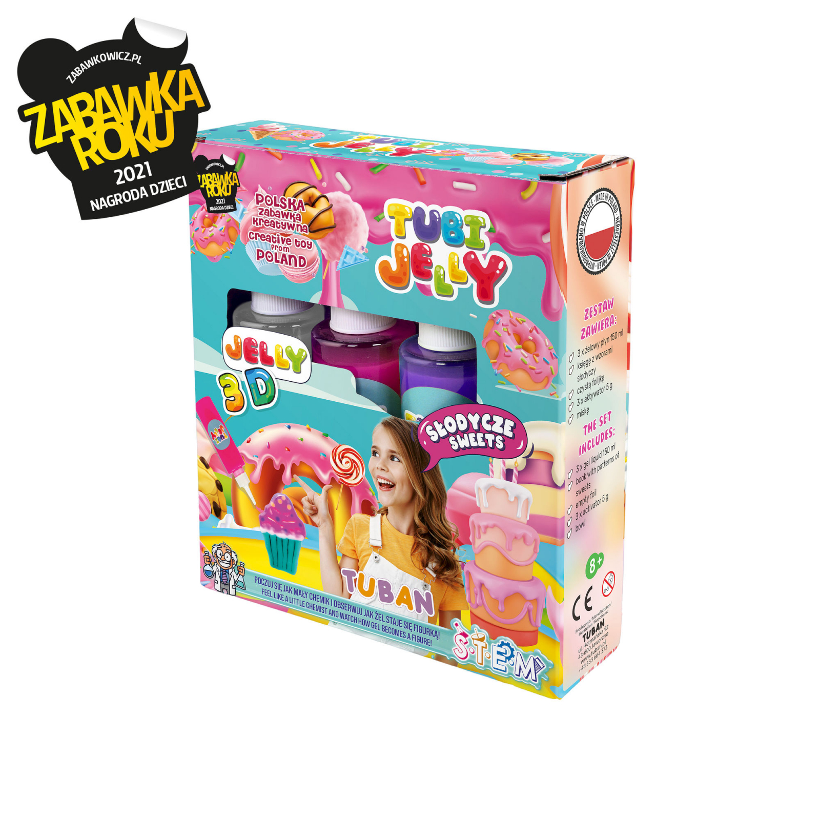 Reduceri - SET TUBI JELLY (gel modelator) cu 3 culori – DULCIURI
