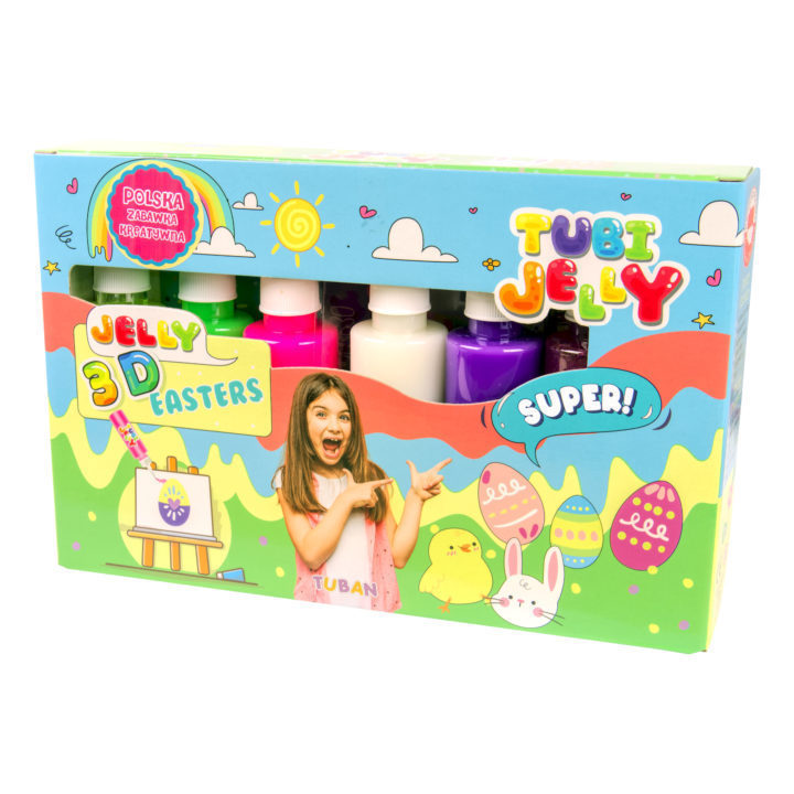 Noutati - Set TUBI JELLY (gel modelator) cu 6 culori – PASTE