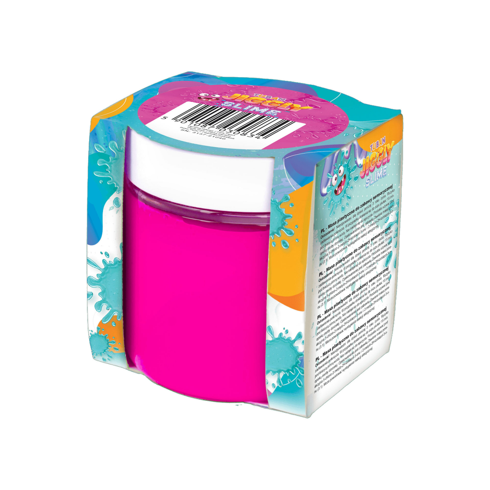 Reduceri - Slime in cutie JIGGLY SLIME – roz perlat, 100 g