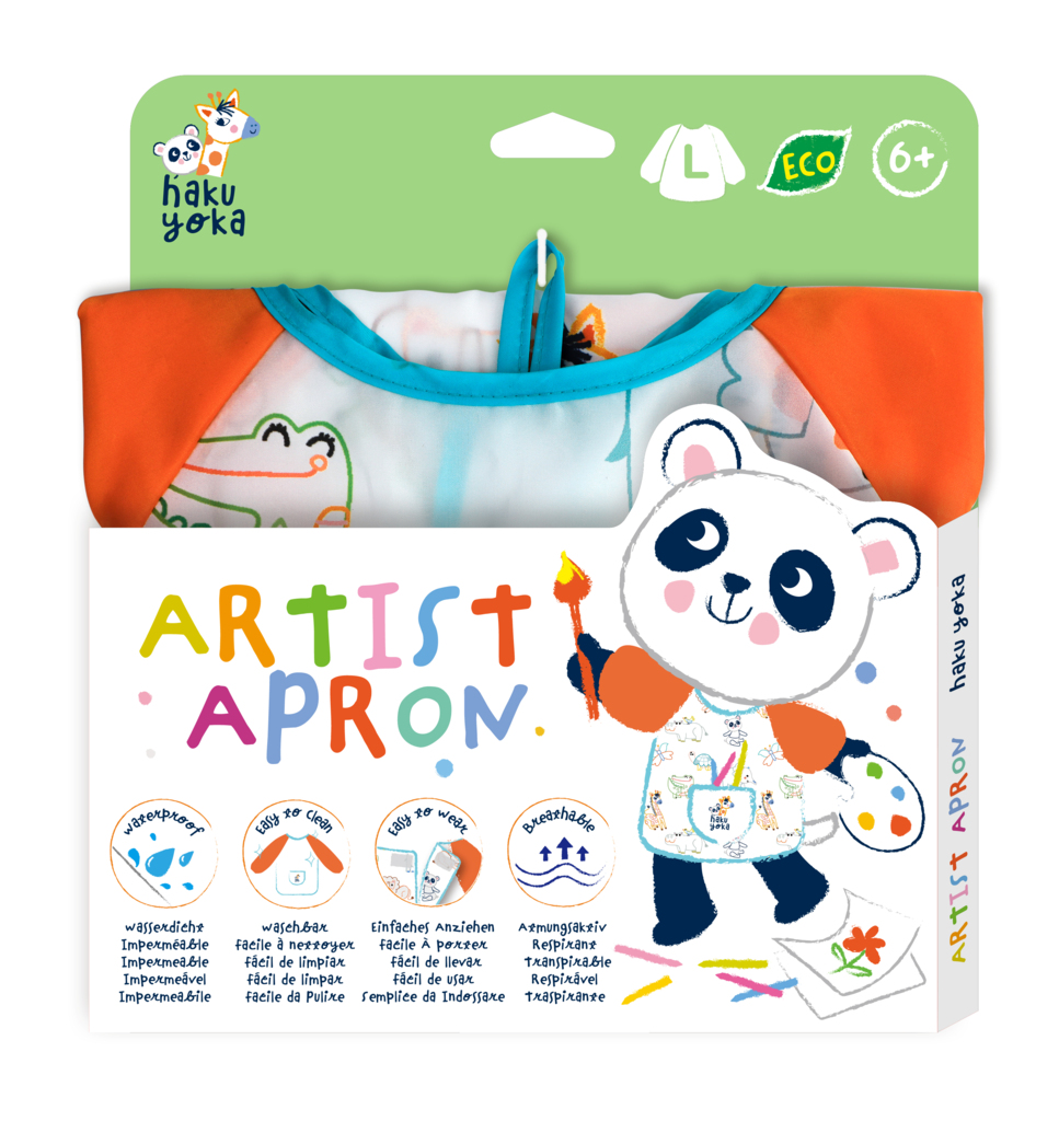 Noutati - Sort pictura protectie Micul Artist - 6 ani +, Haku Yoka