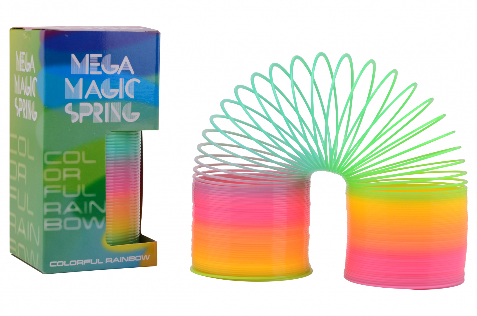 Noutati - Spirala magica, arc curcubeu colorat,  XL