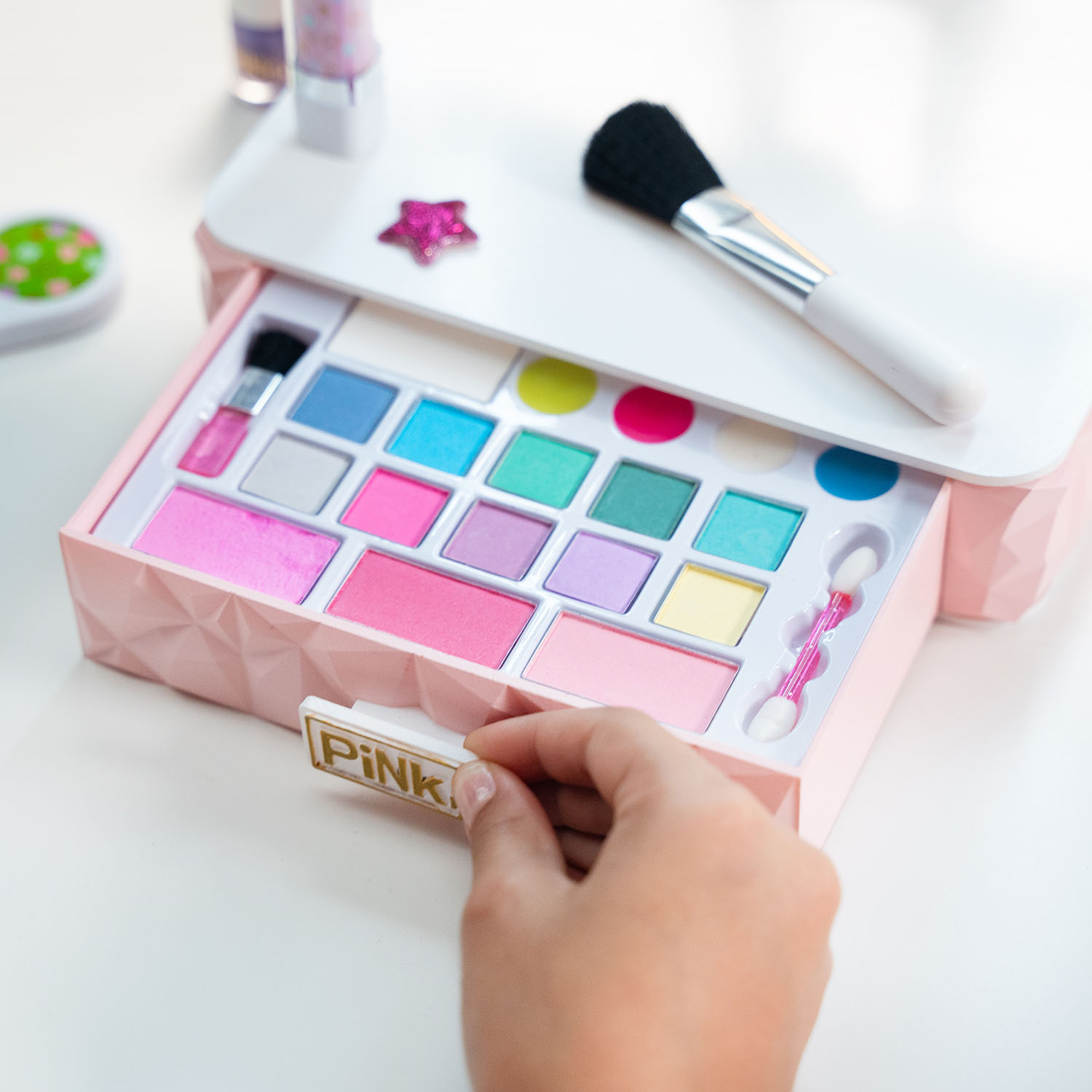 Studio de machiaj interactiv cu oglindă vorbitoare - Pink it Smart Vanity [9]
