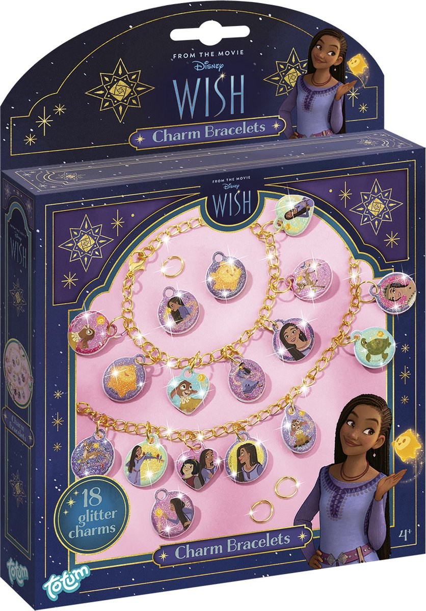 Noutati - Set DIY bratari cu pandantive Disney Wish