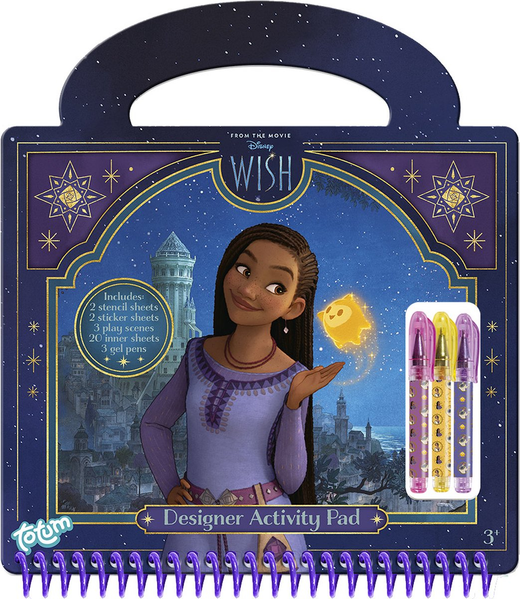 Noutati - Carte cu activitati creative Disney Wish