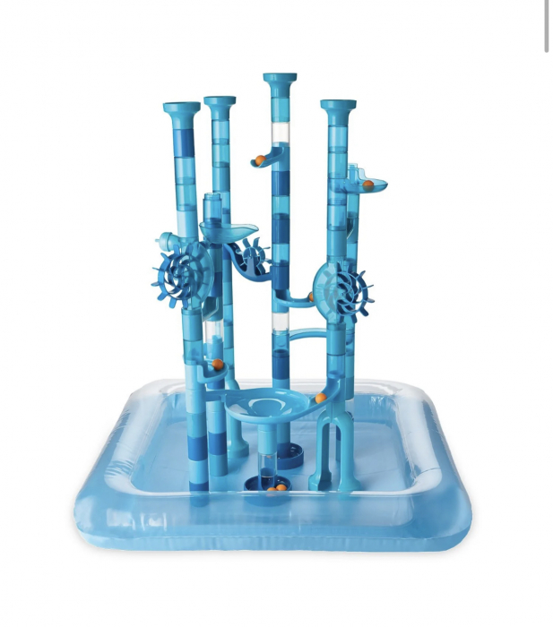 Aqua maze twist, joc de constructie traseu cu bile si apa [3]