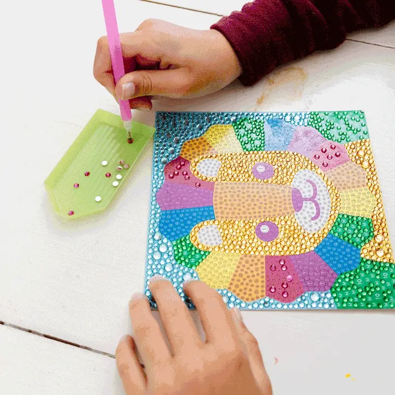 Atelier creativ DIY cu diamante - Lama [4]