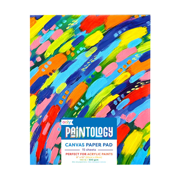 Bloc desen pentru pictura A4, 15 file panza canvas, 300 g/mp, Paintology [2]