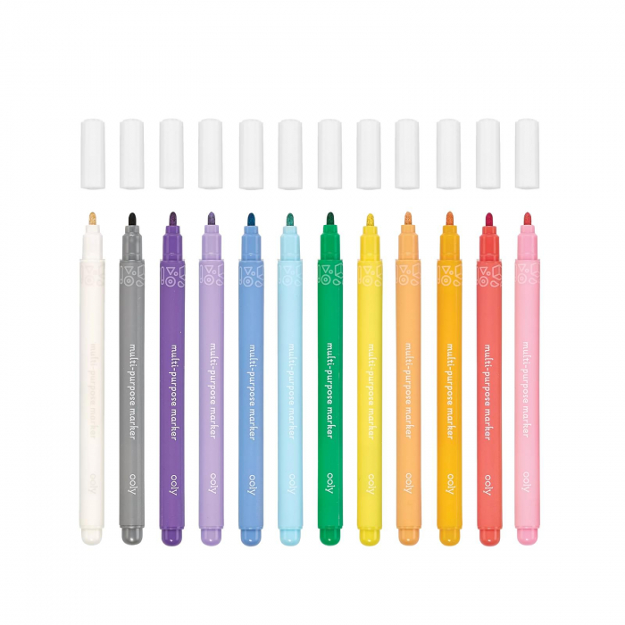 Carioci cu vopsea multifunctionale Marvelous - Set de 12 [2]