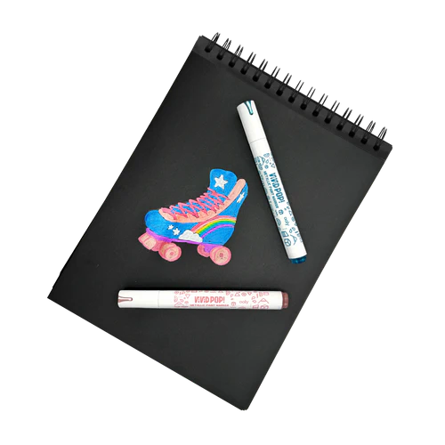 Carioci cu vopsea Vivid Pop! - set de 8, metalic [5]