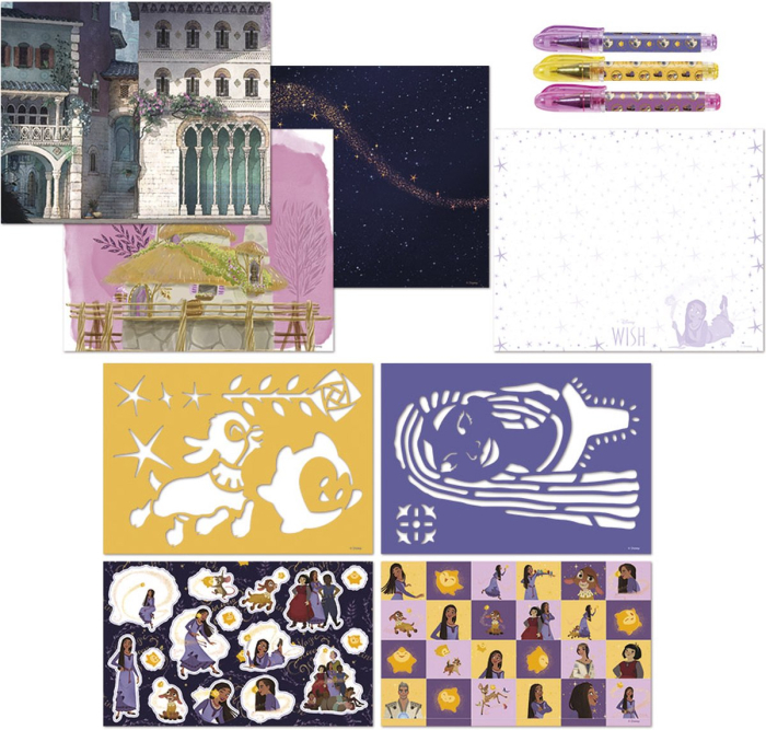 Carte cu activitati creative Disney Wish [3]