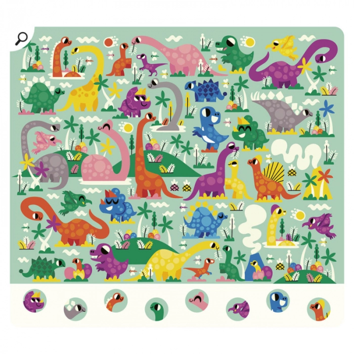 Colectie de 20 de mini jocuri cu dinozauri, cu planse reutilizabile [2]