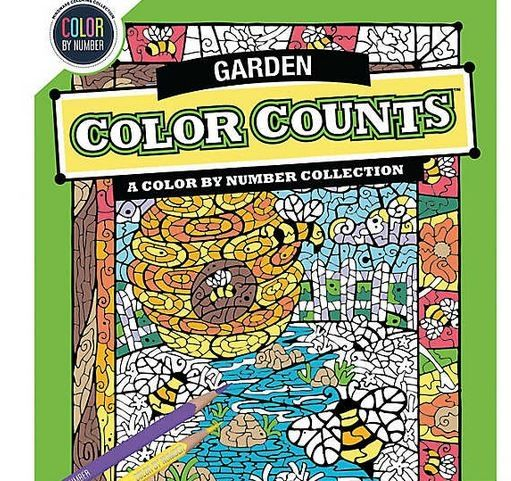 Color by Number Color Counts: Gardens [1]