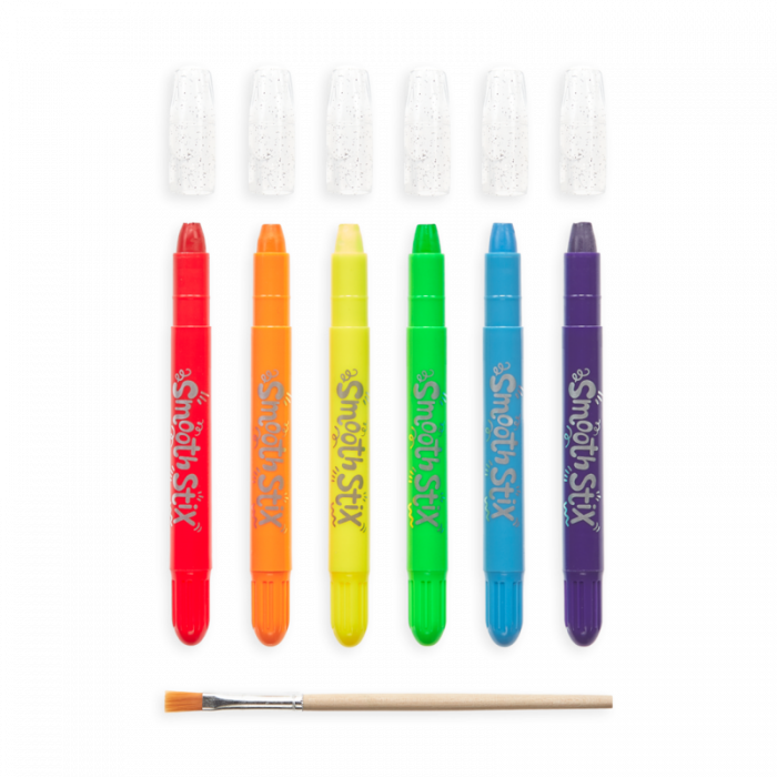 Creioane acuarela cu gel, Smooth Stix, set 6 culori [2]