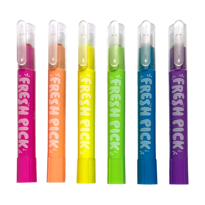 Creioane parfumate Fresh Pick, Apple (Set de 6) [9]