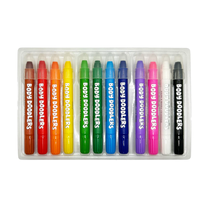 Creioane pictura pentru fata si piele, Body Doodlers, set de 12 [4]