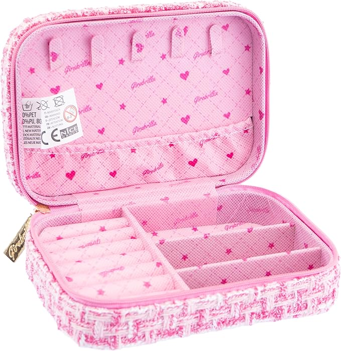 Cutie de bijuterii si accesorii cu paiete reversibile, Girabrilla [7]