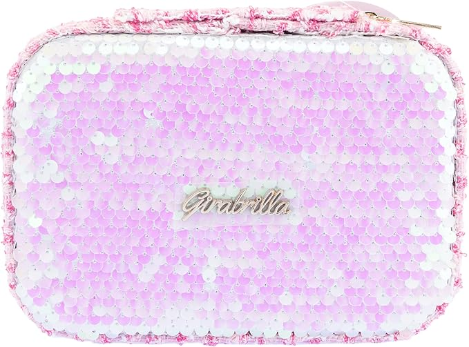 Cutie de bijuterii si accesorii cu paiete reversibile, Girabrilla [2]