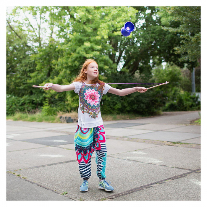 Diabolo, jucarie pentru coordonare, BS Toys [3]