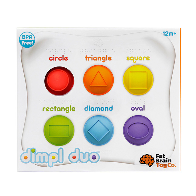 Dimpl Duo - Jucarie senzoriala educativa cu bule din silicon [2]