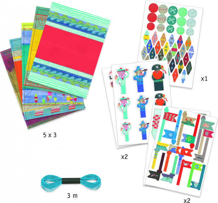 Atelier origami Construim barcute [2]