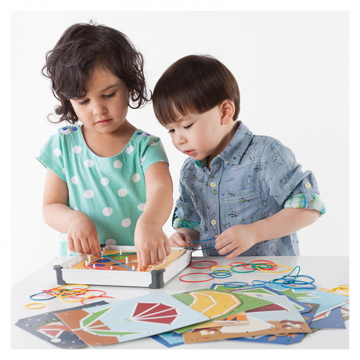 Geoboards set creativ cu elastice [2]
