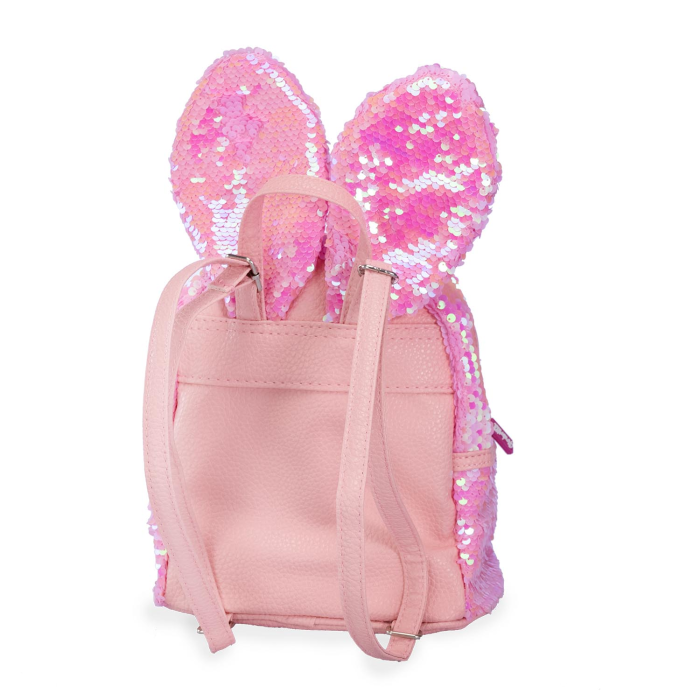 Ghiozdan Girabrilla Bunny – model Iepuraș cu paiete reversibile [2]
