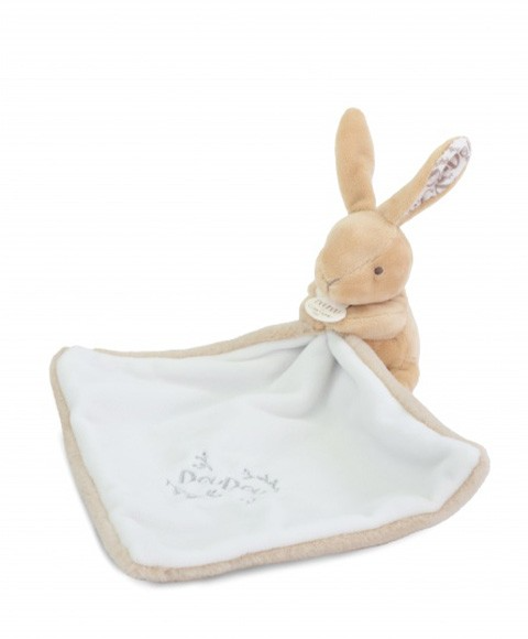 Iepuras Doudou® cu paturica bej, 10 cm [6]