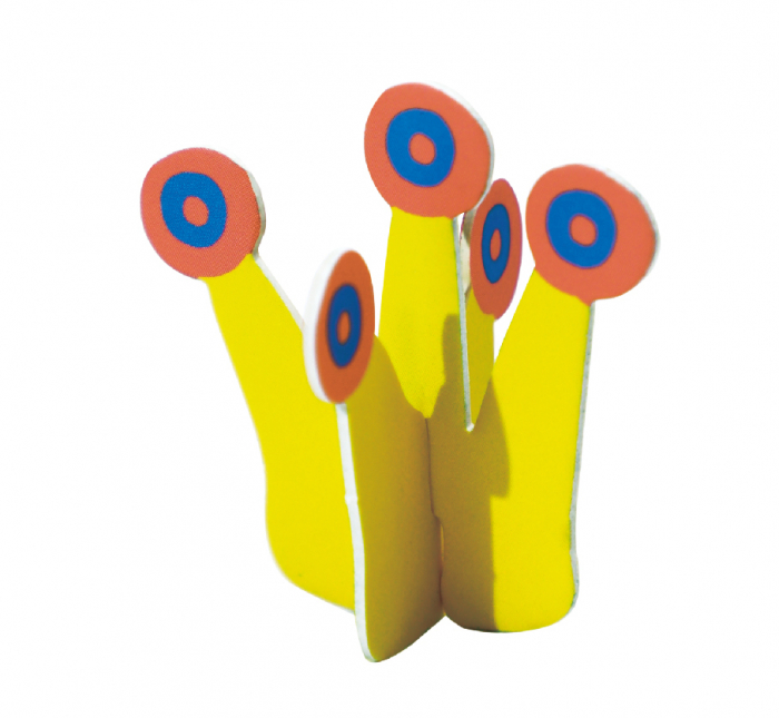 Joc creativ Stick'N'Play cu scene 3D si stickere repozitionabile - Animale Safari [12]