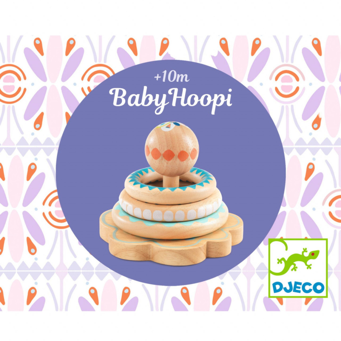 Joc cu inele BabyHoopie, Djeco [4]