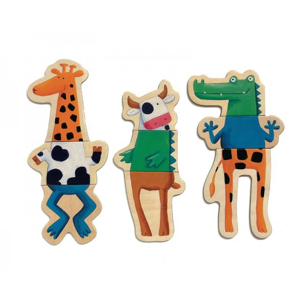 Joc cu magneti Animale  amuzante [3]
