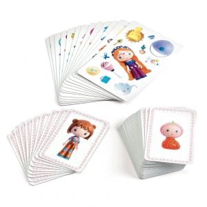 Joc de cărti Djeco Mini Meli-Melo, prințesele Tinyly [2]