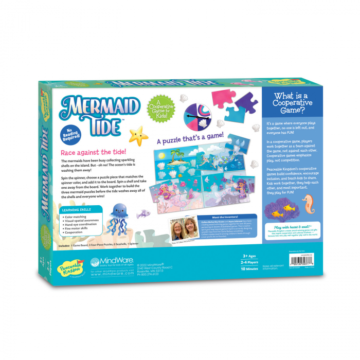 Joc de cooperare tip puzzle cu sirene, Mermaid Tide [2]
