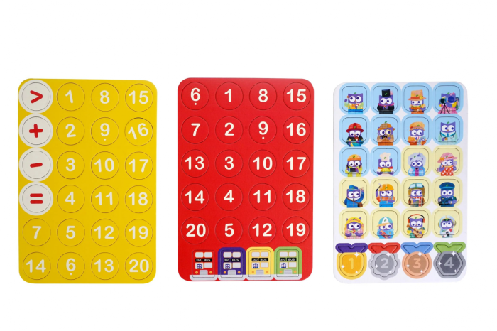Joc educativ 2 in 1 - Autobuzul Matematic [2]