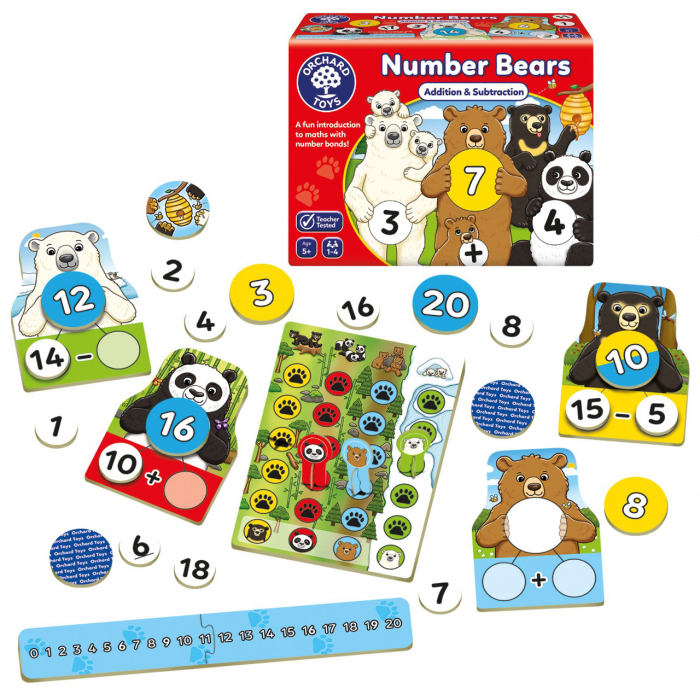 Joc educativ Numărul Ursuleților NUMBER BEARS [2]