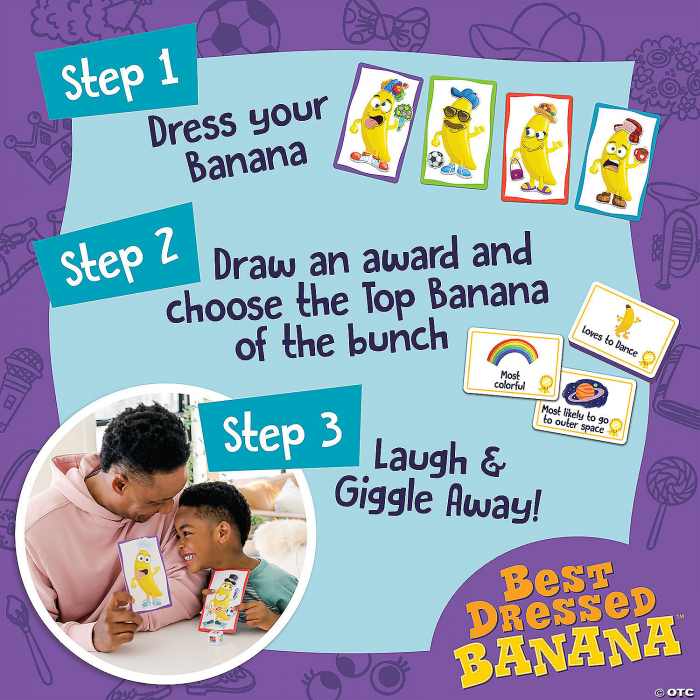 Joc magnetic Imbraca banana, Best dressed Banana [4]