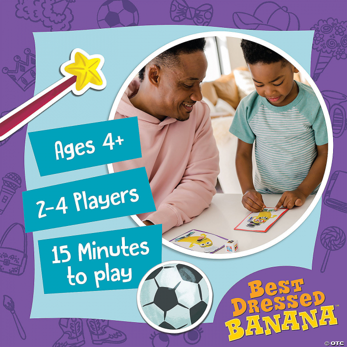 Joc magnetic Imbraca banana, Best dressed Banana [3]