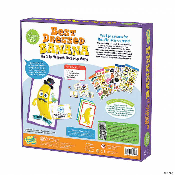 Joc magnetic Imbraca banana, Best dressed Banana [2]