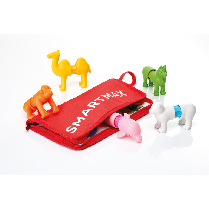 Joc magnetic Smart Max, My First Animals Around the World, Primele mele animale din intreaga lume, 16 piese [3]