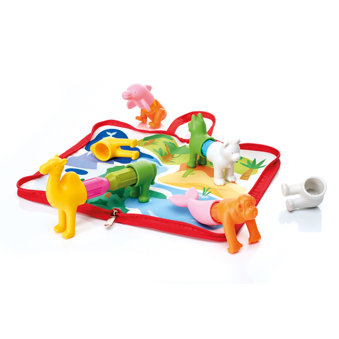 Joc magnetic Smart Max, My First Animals Around the World, Primele mele animale din intreaga lume, 16 piese [5]