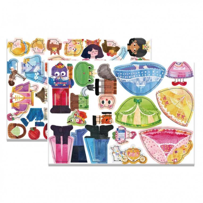 Joc puzzle magnetic de arta si asociere - Povesti [8]