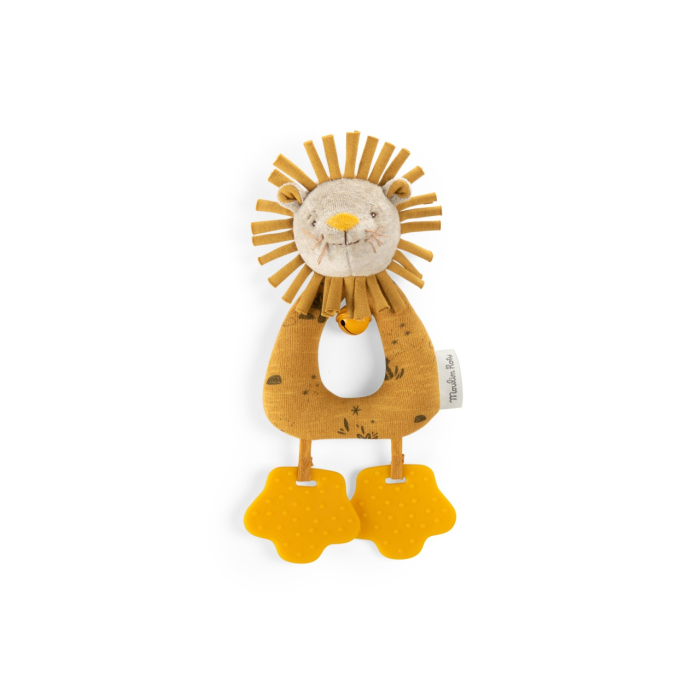 Jucarie bebe inel zornăitor leu, Moulin Roty [1]
