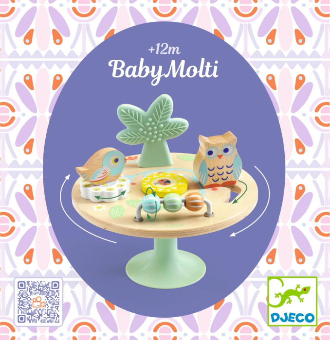 Jucarie bebe Mini centru de activitati Baby Molti, Djeco [2]