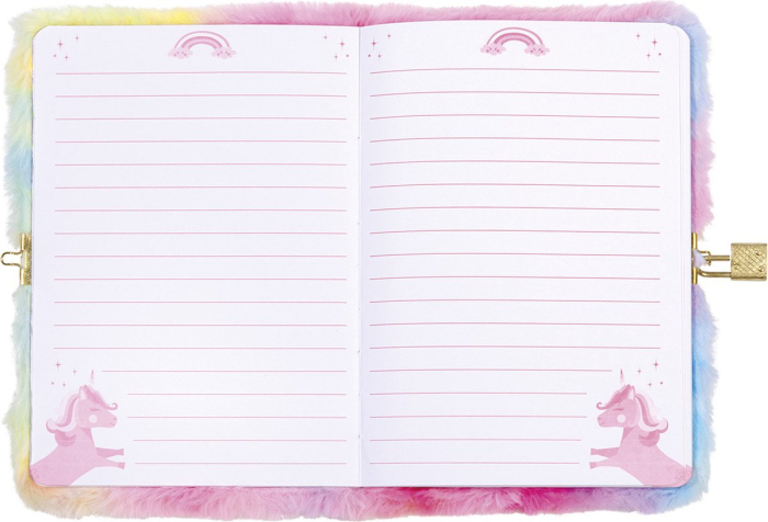 Jurnal cu blanita, design unicorn [3]