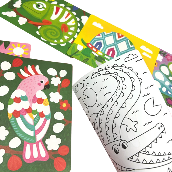 Kit Arta cu folie Foil-tastic - Awesome Animals [5]