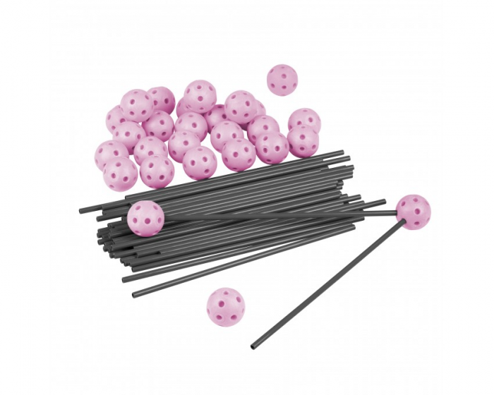 Kit constructie 3D - Cort pentru copii - roz gri [2]