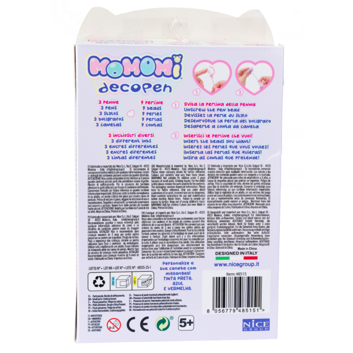 Kit creativ Momomi pentru personalizarea pixurilor în stil kawaii [3]