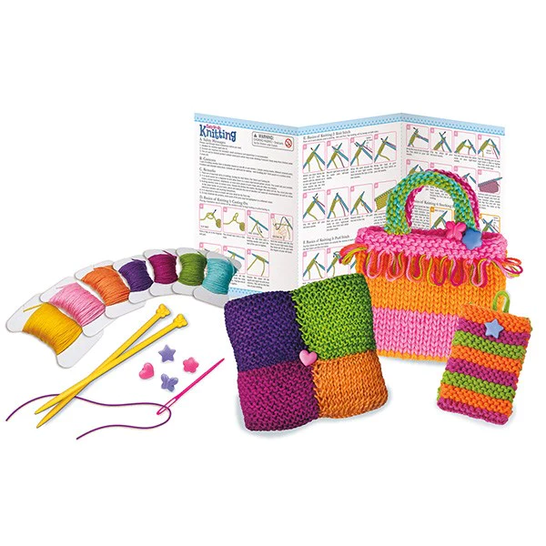 Kit de tricotat pentru copii, usor de facut [2]
