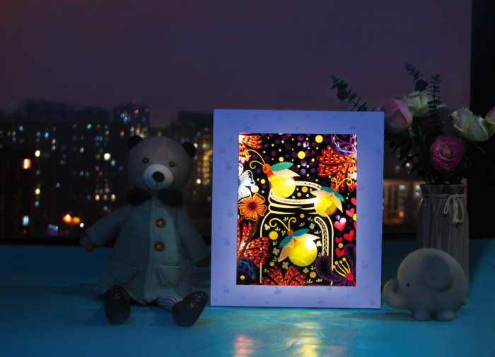 Kit DIY de razuit - Lumina de Veghe pentru camera [2]