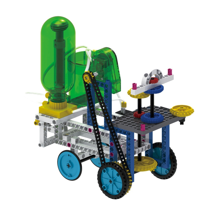 Kit STEM Construieste mecanisme propulsate cu apa, Genius Toy [4]