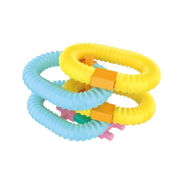 Kit STEM de construit cu tuburi flexibile, Genius Toy [2]
